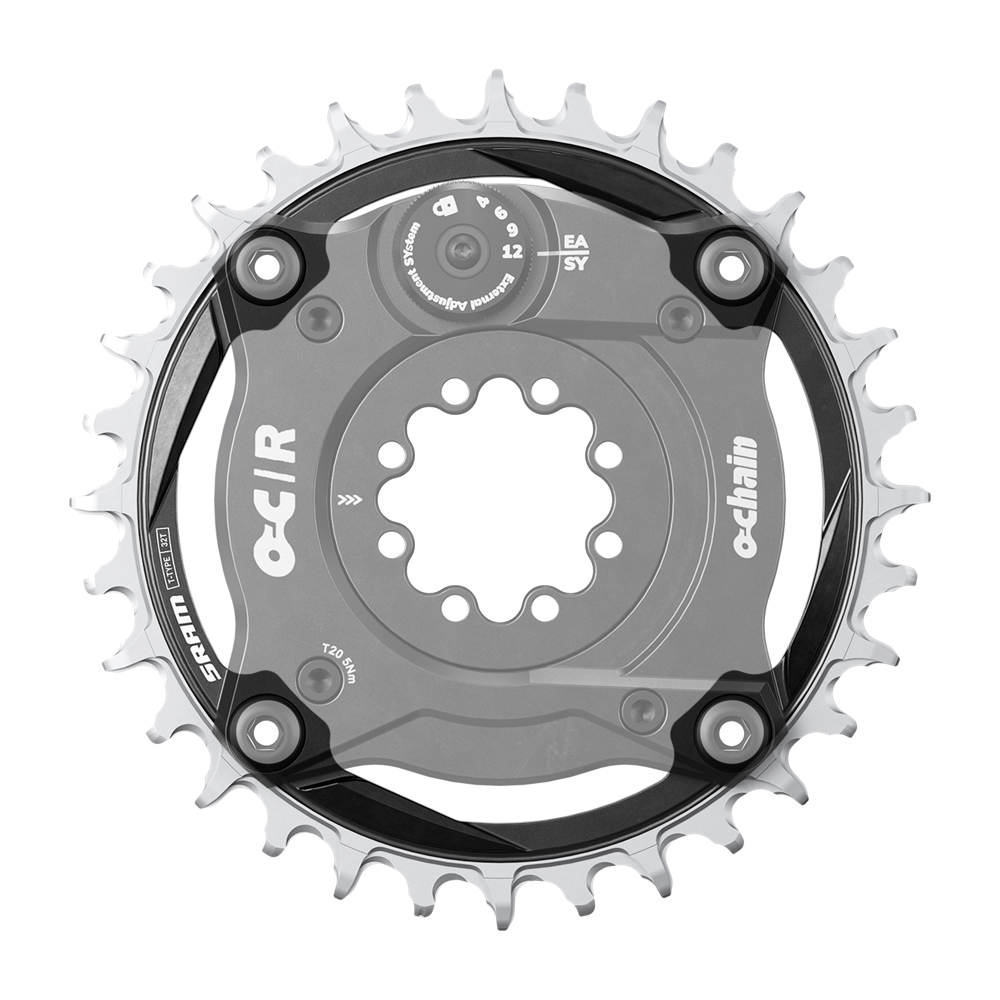 SRAM BCD 104 XX Eagle transmission chainring